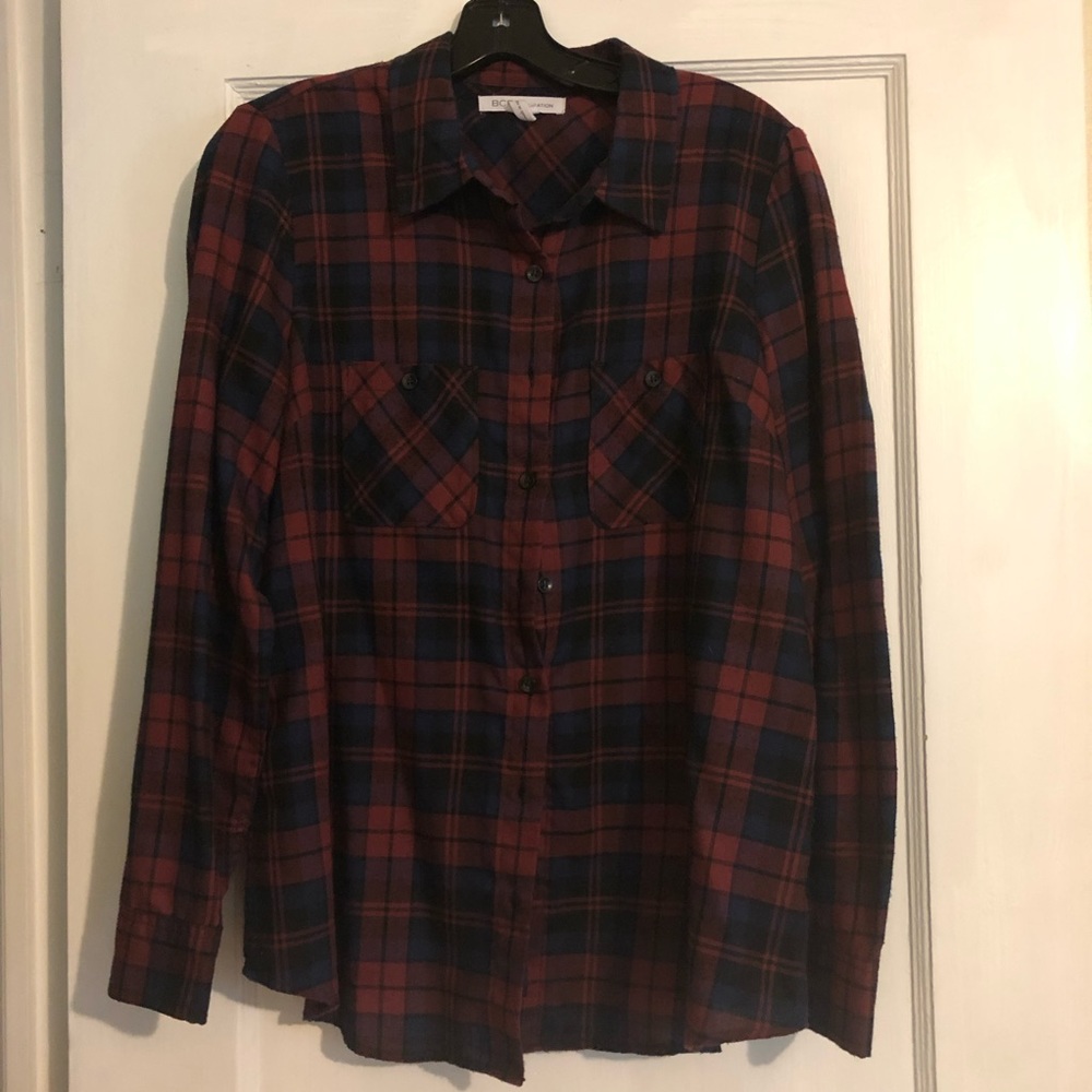 Bcbgeneration Plaid Button Up - image 2
